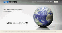 Desktop Screenshot of fournordic.com