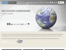 Tablet Screenshot of fournordic.com